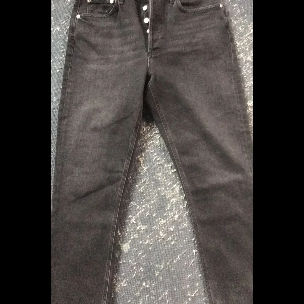 NWT AGolde Riley Hi Rise Straight Crop Progress 30